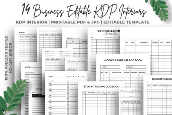 A Comprehensive Toolkit: Understanding the 14 Business Editable KDP Interiors Collection
