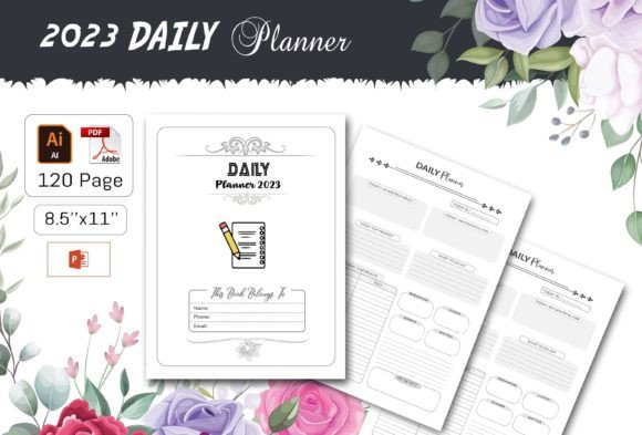 Crafting Your Perfect Year: The 2023 Daily Planner KDP Interior