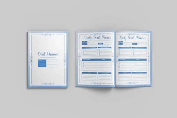Goal Planner KDP Interiors for Amazon Publishers