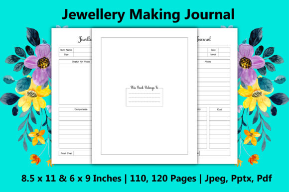 Jewellery Making Journal: A Structured Companion for Creative Craft and KDP Business