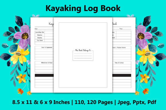 Kayaking Log Book KDP Interior: A Product Evaluation for Publishers