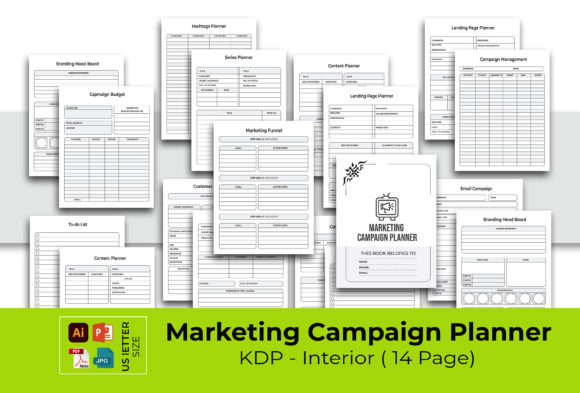 Marketing Campaign Planner KDP Interiors Explained