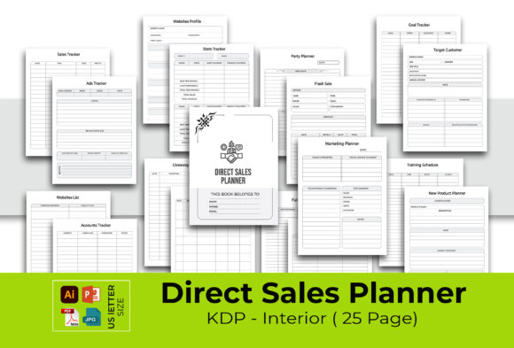 Optimizing Your Sales Strategy with the Direct Sales Planner – KDP Interior’s