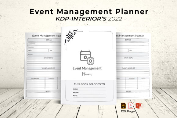 Streamline Your Year: The Practical Event Management Planner KDP Interior