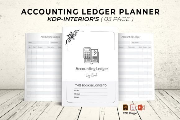 The Accounting Ledger Logbook Planner: A Design Asset for Organized Professionals