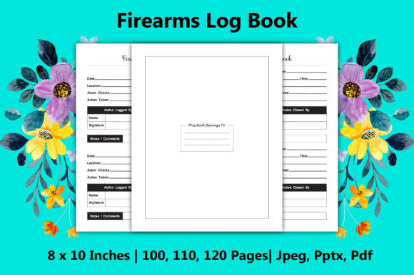The Firearms Log Book KDP Interior: A Simple Tool for Safe Record-Keeping