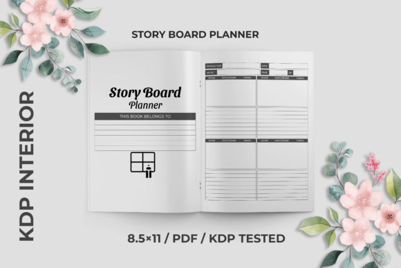 The Story Board Planner KDP Interior: Your Gateway to Simplified Publishing