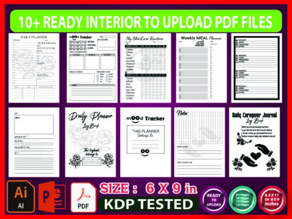 The Ultimate Bundle of Ready-to-Use KDP Journal Interiors