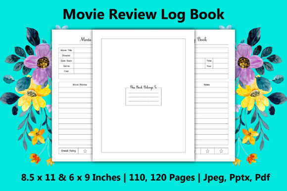Unlocking Creativity: The Movie Review Log Book for KDP