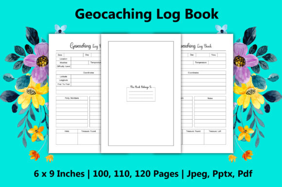 Unlocking Passive Income with Geocaching Log Book KDP Interiors