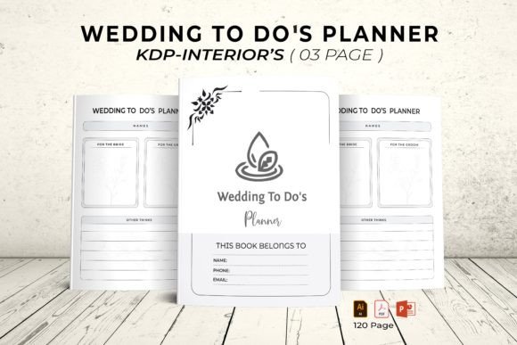 Your Essential Wedding Planner Template for KDP