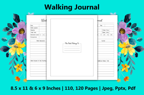 Your KDP Business Starts Here: Navigating the Walking Journal - KDP Interiors Download